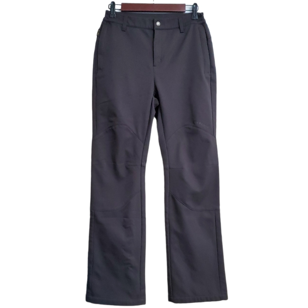 Wildland Soft Shell Fleece Lined Pants Green Medium 27-29